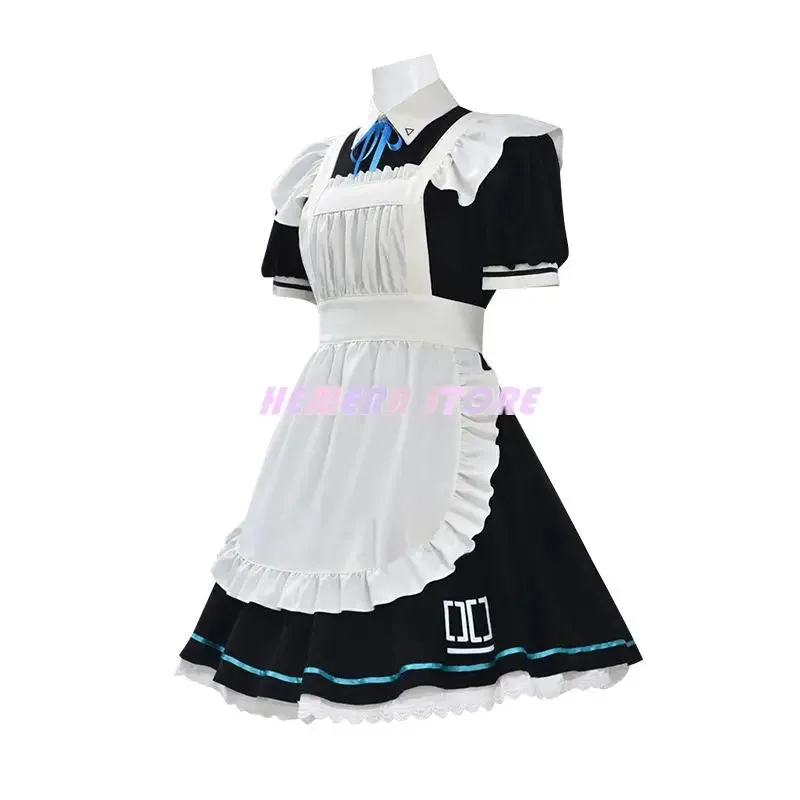 2025 New Game Blue Archive Anime Tendou Arisu Cosplay Costume Wig French Maid Lolita Skirt Woman Kawaii Sexy Carnival Hallow ❤ ❤