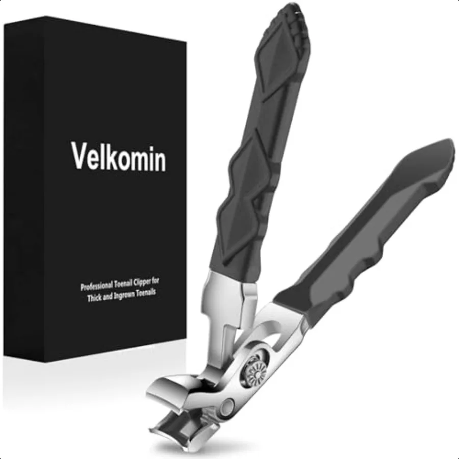 

Long Handle Toenail Clippers for Seniors Thick Nails Angled Head Heavy Duty Large Fingernail Toe Nail Clippers Cutters Trimmers