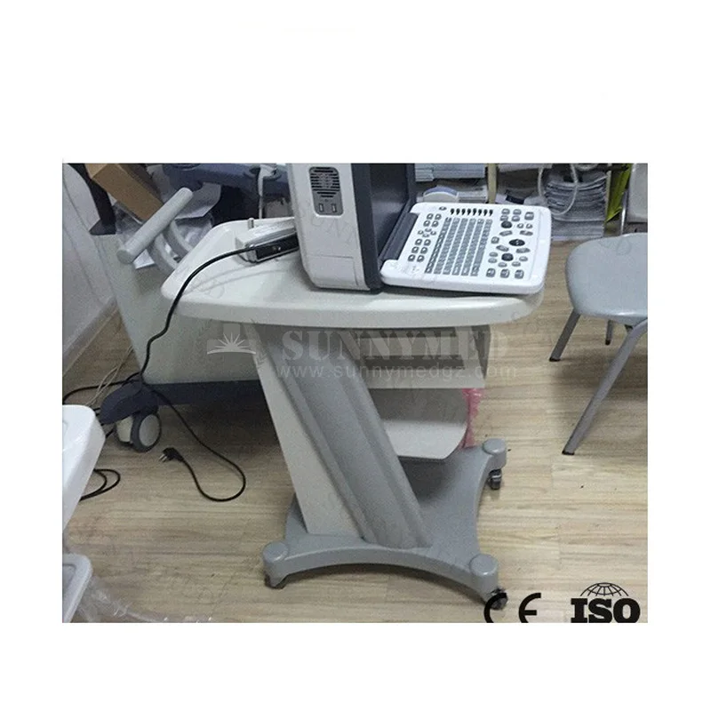 SY-A hospital adjustable ultrasound trolly ABS ultrasound cart price