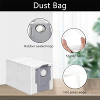 SUINE-30PCS For Roborock Saros 10 / G30 Robot Vacuum Cleaner Replacement Kit Main Side Brush HEPA Filters Mop Cloths Dust Bags