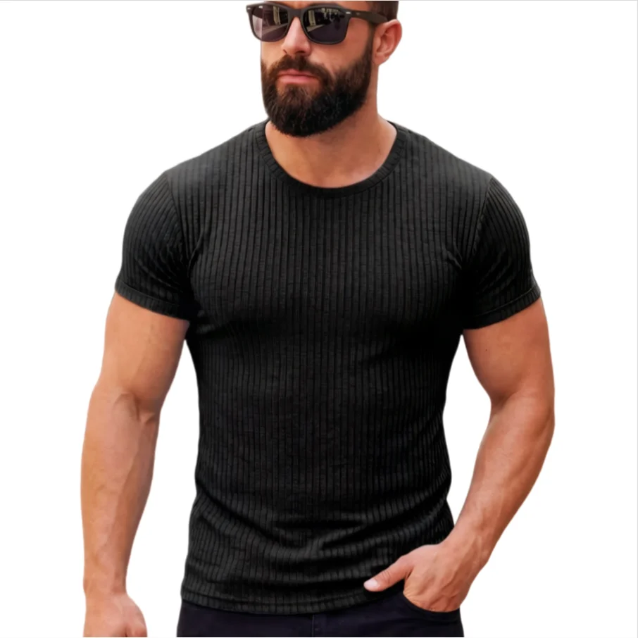 Thumbnail 3 - #17 Latest Mens Striped T-Shirts Offers