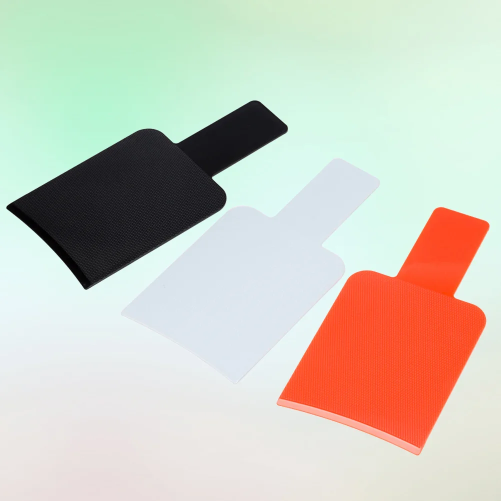 3Pcs Hair Dye Board and Brush Set Anti Slip Diamond Surface Ideal for Painting Bleaching Long Hair Styling Salon Household Use - Image 2