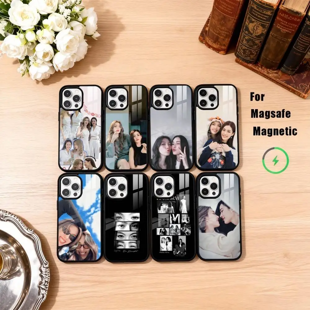 

The S-Secret of UsLingorm Phone Case For iPhone17,16,15,14,13,12,11 Plus,Pro Max Magnetic For Magsafe Wireless Charging
