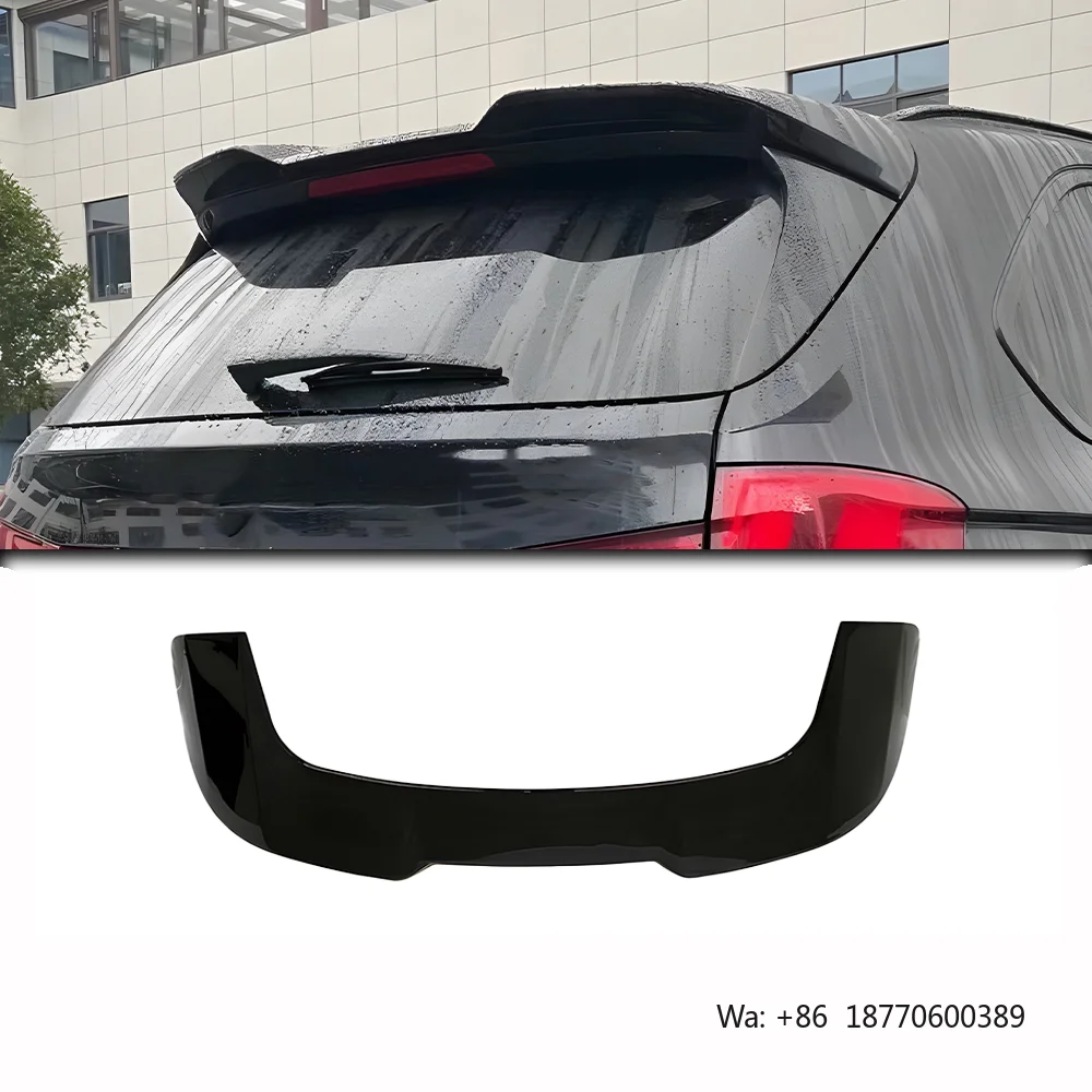 Carbon Look MP Type ABS Rear Roof Wing Spoiler Car Accessories for BMW X5 F15 2014-2018