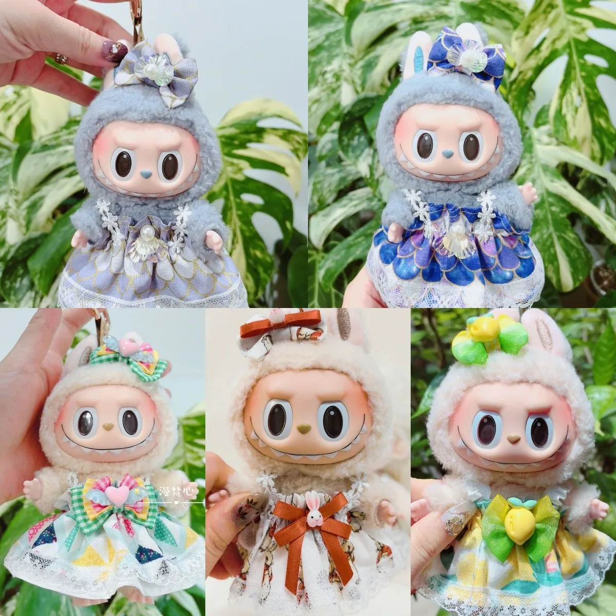 

15cm Labubu Idol Dolls Clothes Beautiful Skirt Accessories Korea Kpop Exo Clothing Hoodie Plush Doll'S Clothes