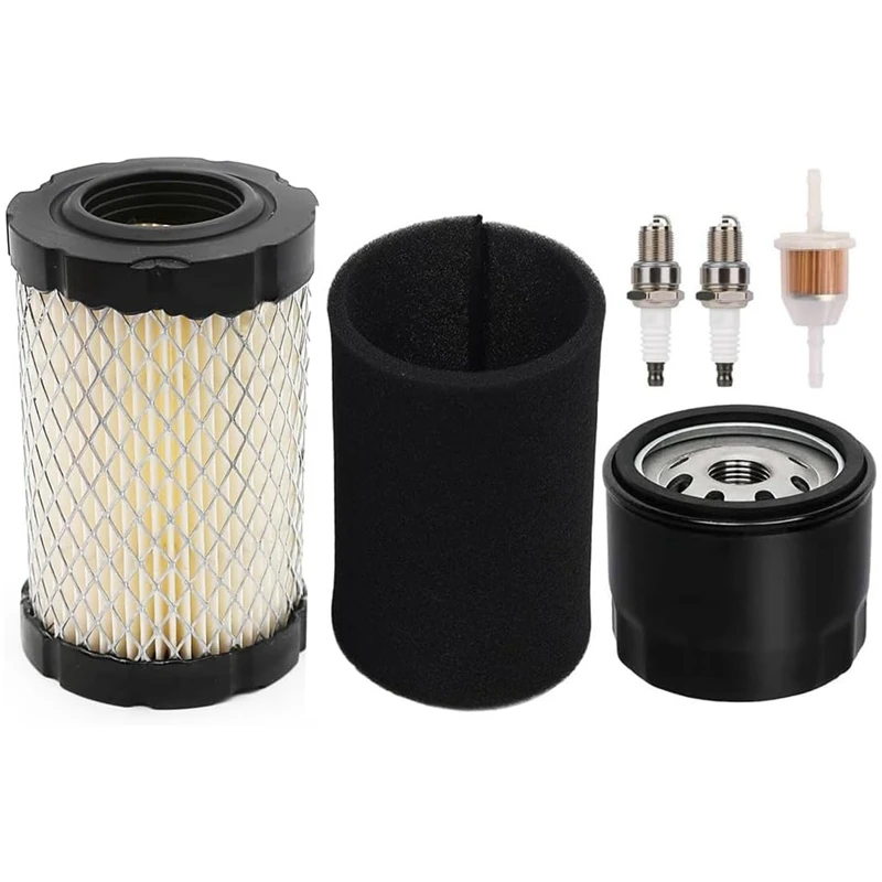 796031 594201 Air Filter Kit For Briggs And Stratton 590825 591334 John Deere D100 D110 D105 D125 D130 D140 MIU14395 Easy To Use