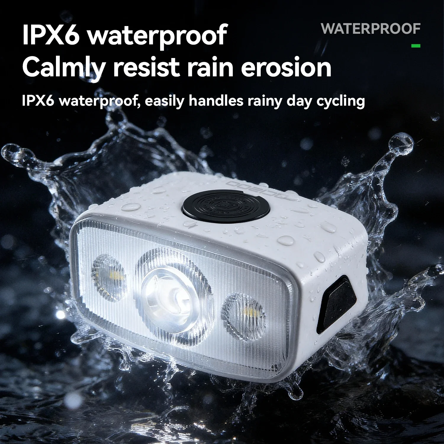 ROCKBROS Bicycle Headlight 3500mAh 1200LM Highlight Bike Lamp IPX6 Waterproof Aluminum Alloy Flashlight Bike Light Accessories