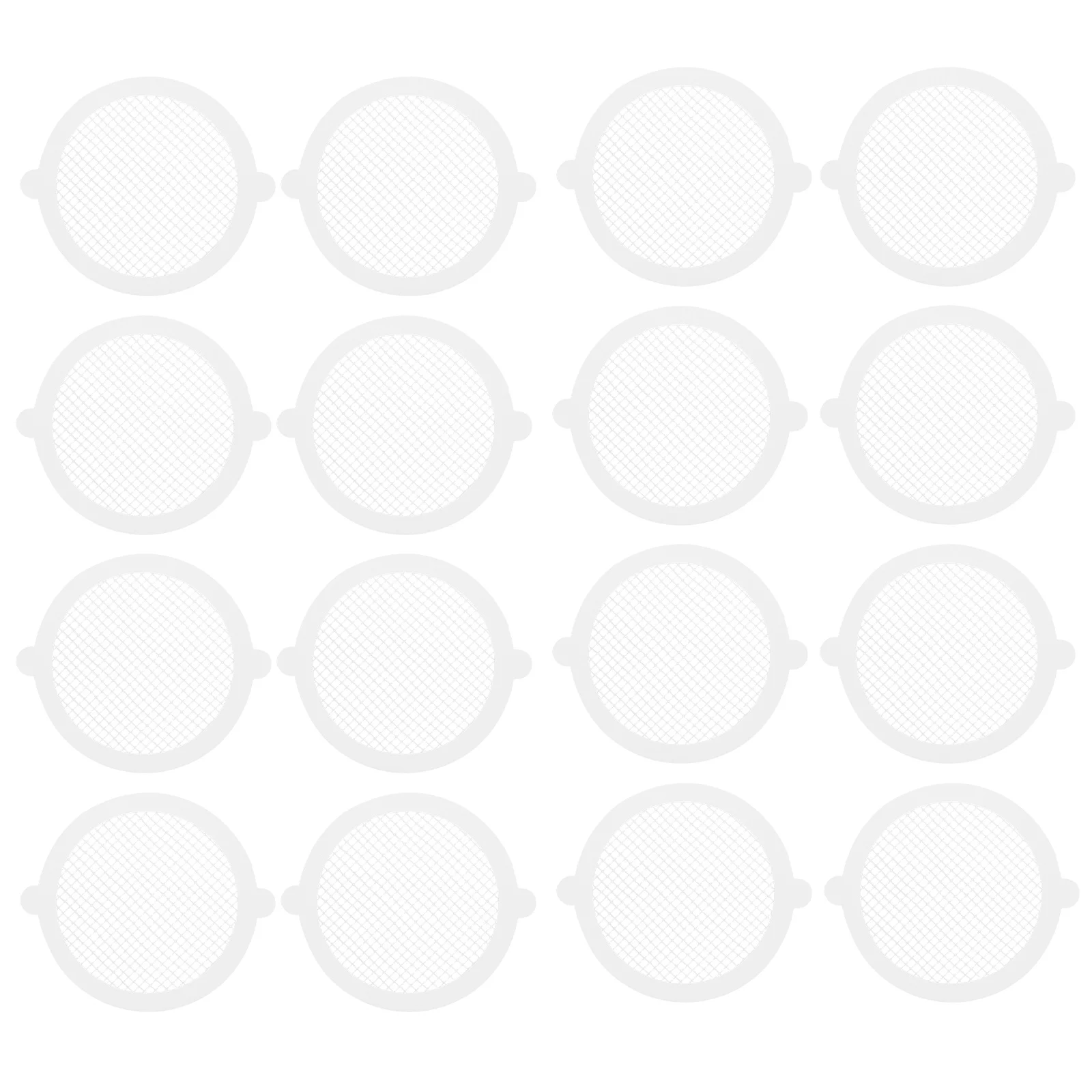 30 قطعة من الألياف الزجاجية الفاخرة لتصريف الشعر، ملصقات فلتر المجاري المضادة للحجب لحوض المطبخ والحمام