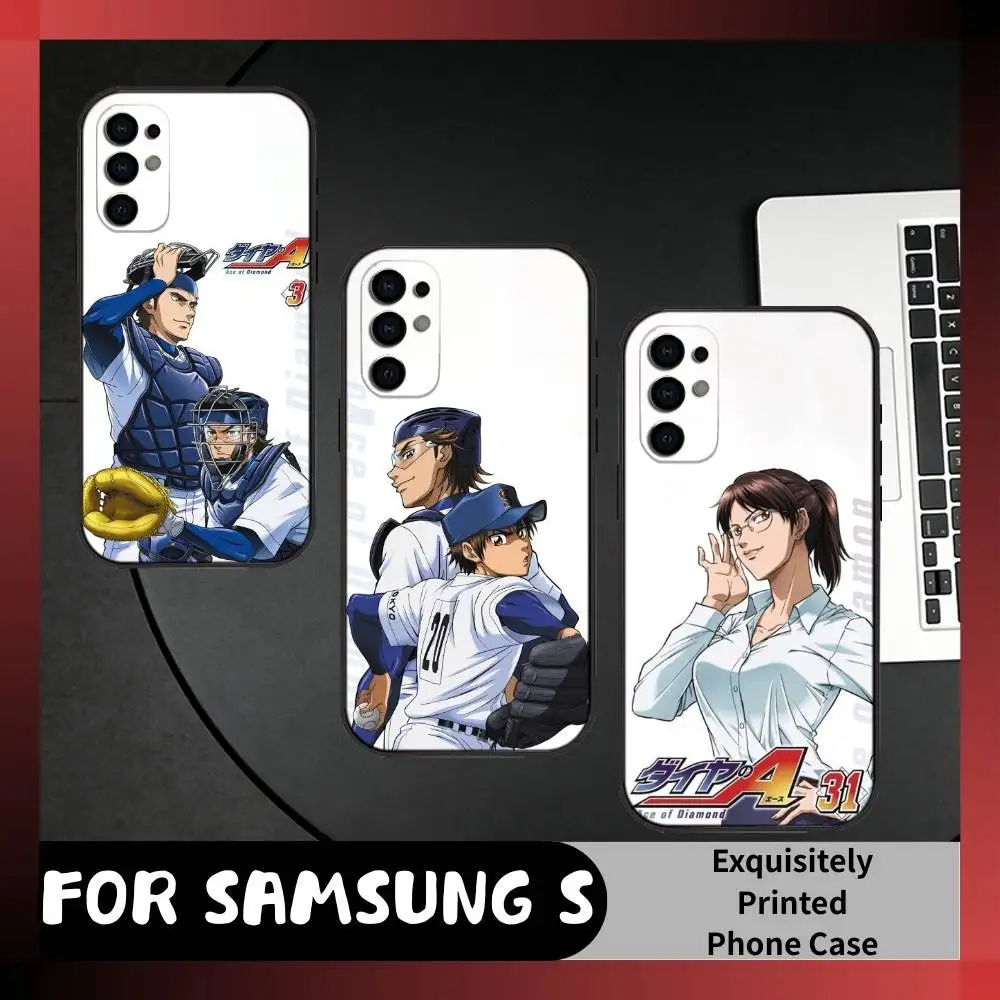Anime Ace Of d-Diamond Act  2nd  Phone Case For Samsung S25,S24,S21,S22,S23,S20,Ultra,S26,Plus,Fe,Note,5G Black Cover