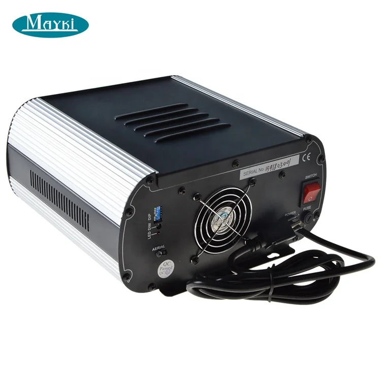 New arrival 150W LED 11000 lm fiber optic light source with RF remote control motor flicker dia 30mm fiber connector