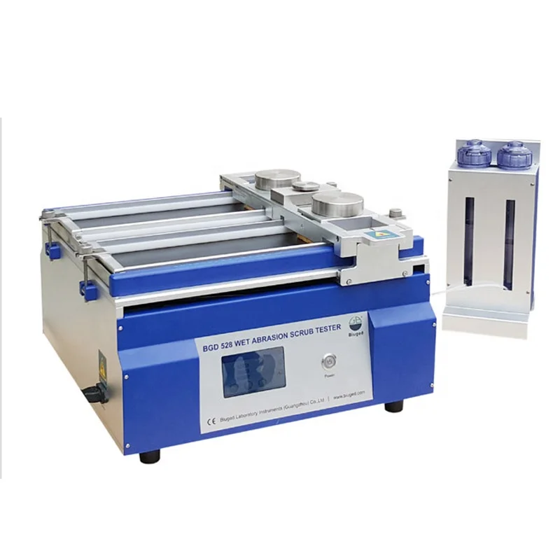 BGD 528 Multifunction Abrasion Scrub Tester Wet Abrasion Scrub Tester Friction Resistance test Machine Device  ISO 11998