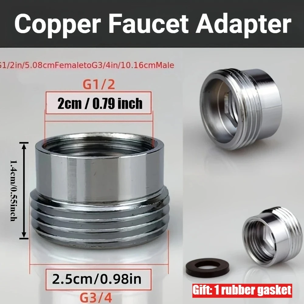 Thickened copper G1/2 