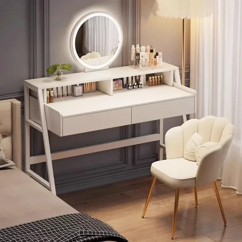 Cosmetics Vintage Dressing Table Jewelry Coffee Study Villa Vanity Table Women Postmodern Mesa De Maquillaje Trendy Furniture