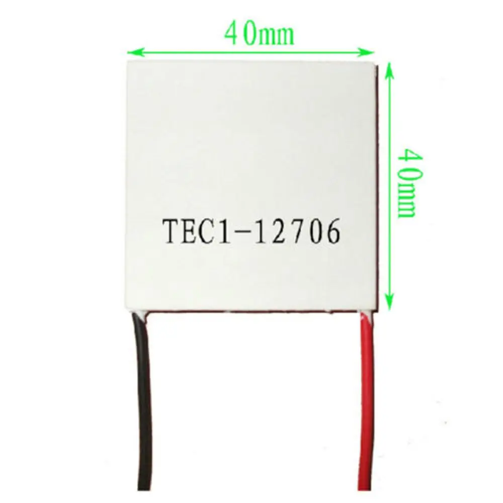 New Arrival 12V 60W TEC1-12706 Heat sink Thermoelectric Cooler Cooling Plate Module High Quality Hot Sale