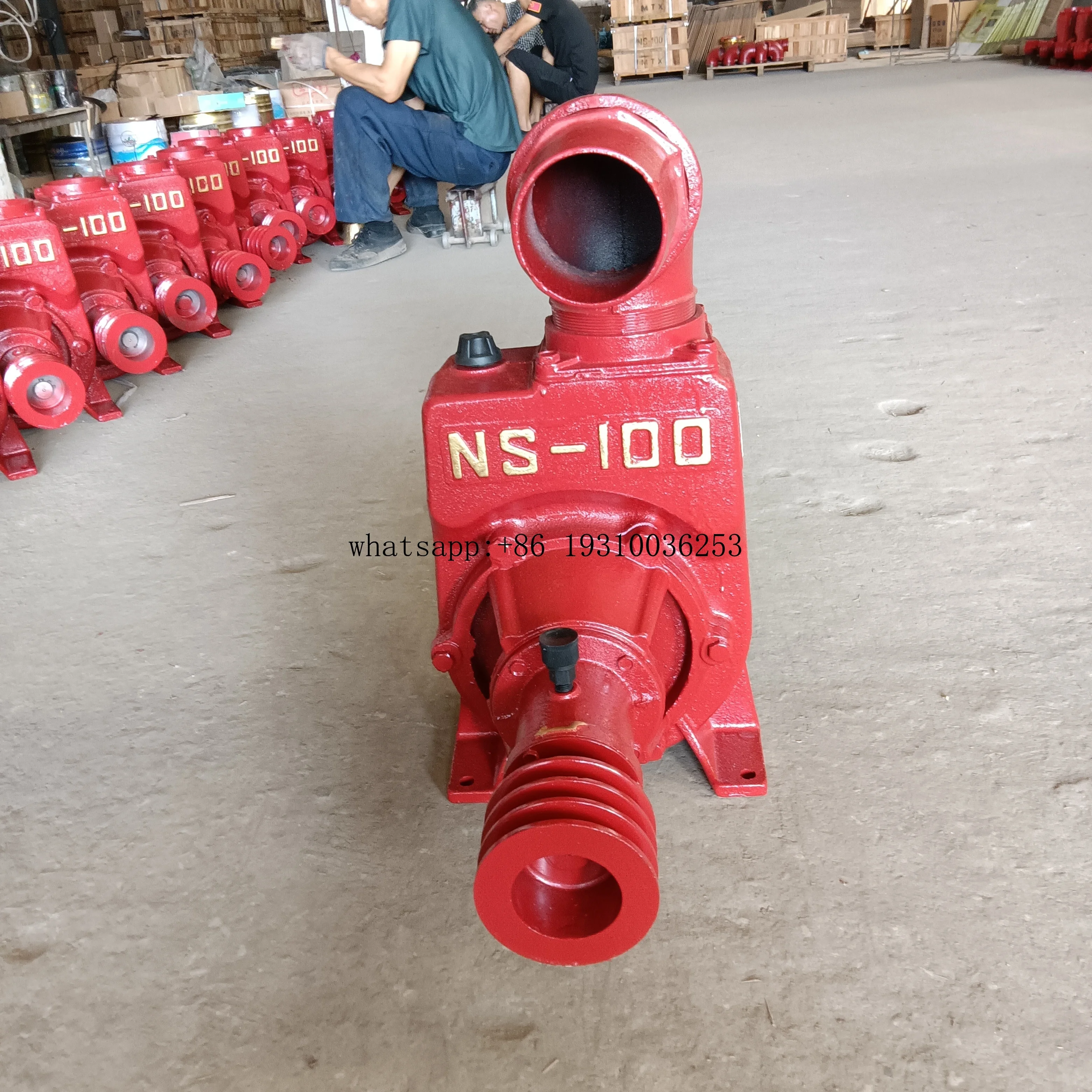 Self Priming Tipe Segel Mekanis 4 Inci (NS100(M) Putaran Kiri/berlawanan arah jarum jam)