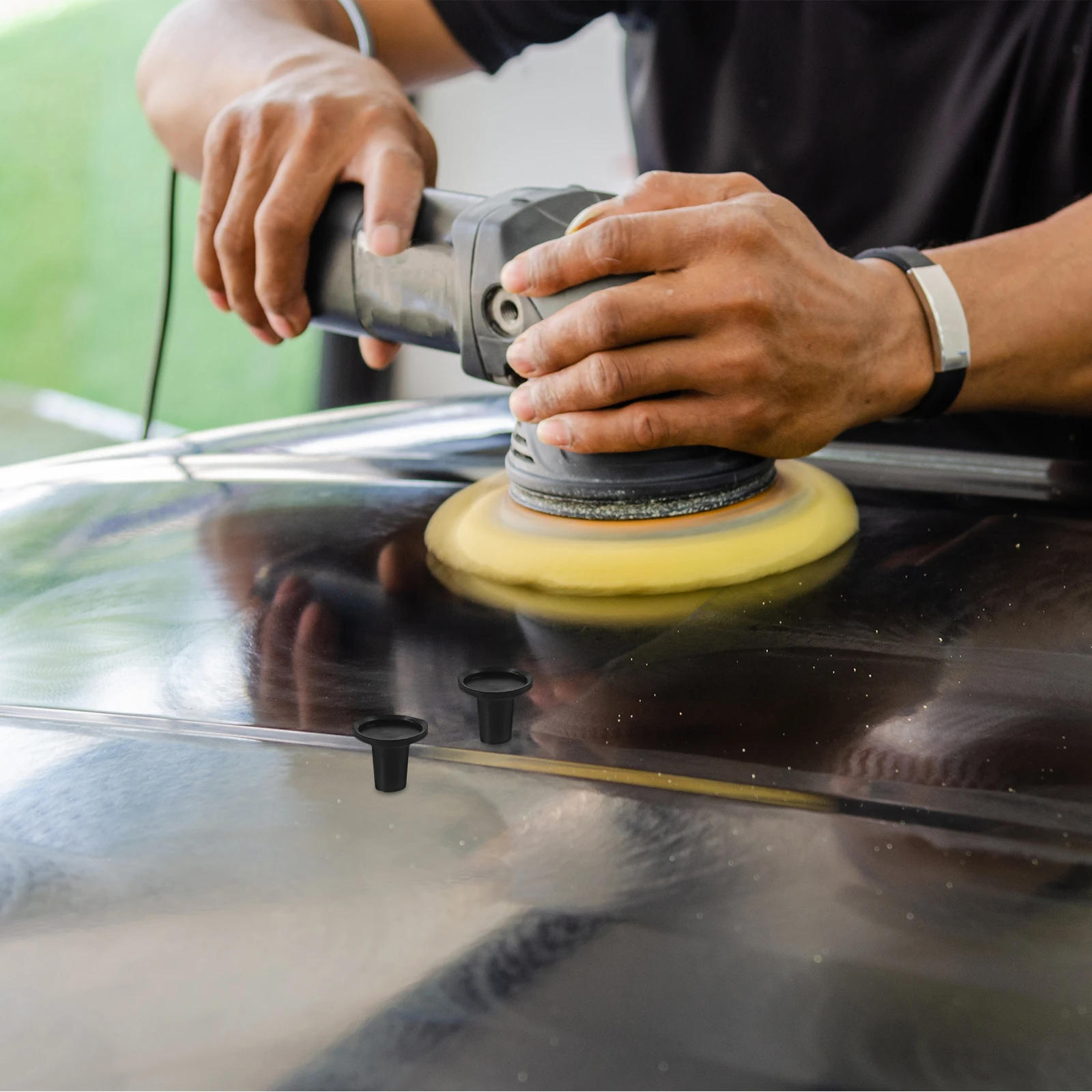 

2pcs Valve Plate Rubber Suction Plates Thickened Auto Repair Tool Grinding Accessories Automotive Diy Wear Resistant Pneumatic