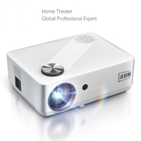 AKEY8 AUN Full HD Projector Android 9 Video Projector 4K Decode Home Theater TV Beamer Beam LED Projector for Home Cinema Mobile