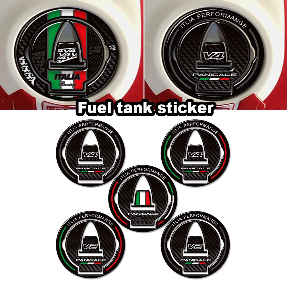 

For Ducati Panigale V2 V2S V4 V4S V4R S R 899 959 1199 1299 Motorcycle Tank Fuel Cap Protection Sticker