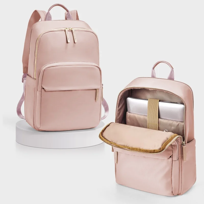 Einfache Große Kapazität Rucksack Frauen Reisen Business Lehrer Rucksack Laptop Schulter Tasche Mädchen Schule Student Rucksack Geldbörse