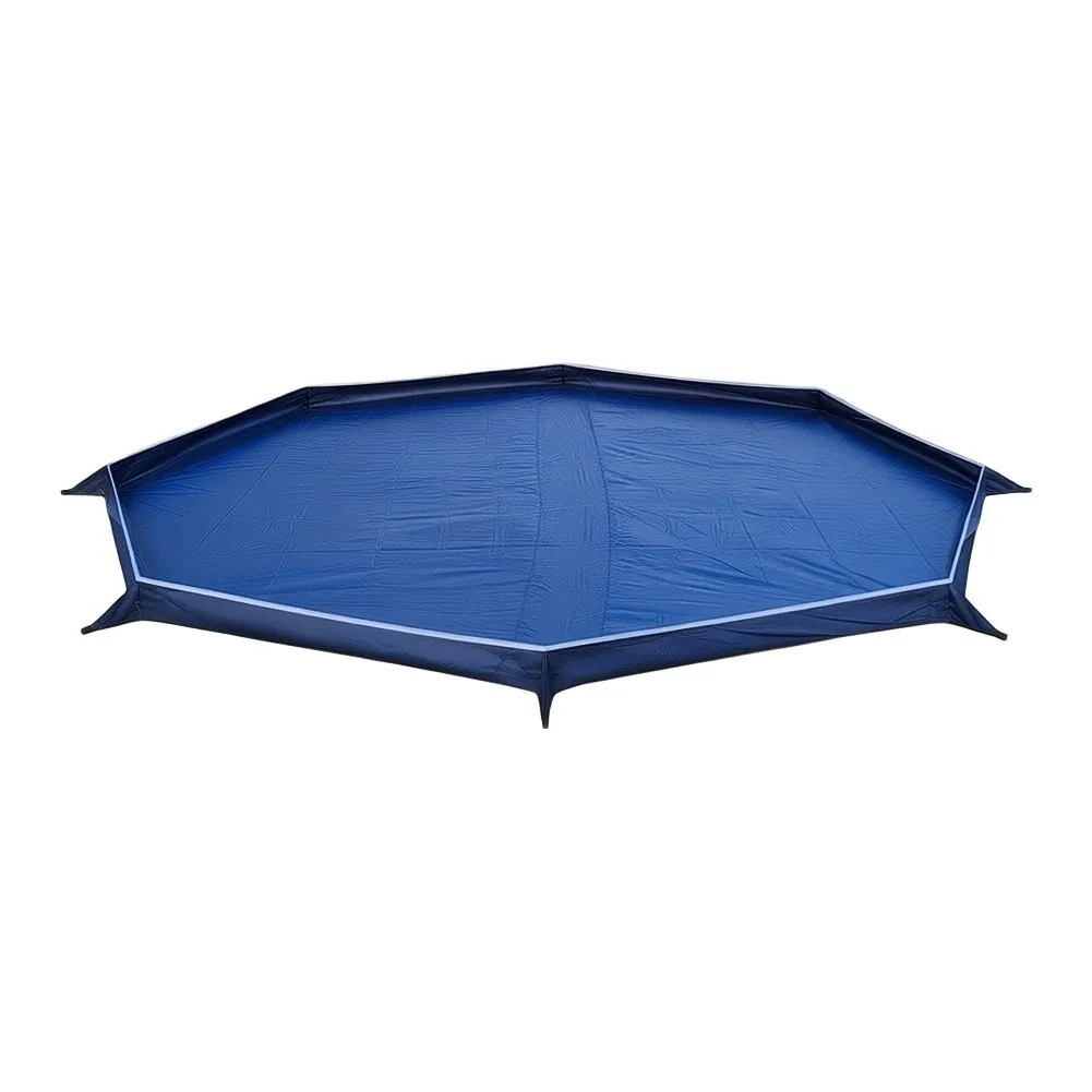 Waterproof Octagonal Groundsheet 2.9m for Tents Camping Picnic Beach 210D Highly Water Resistant Oxford Fabric