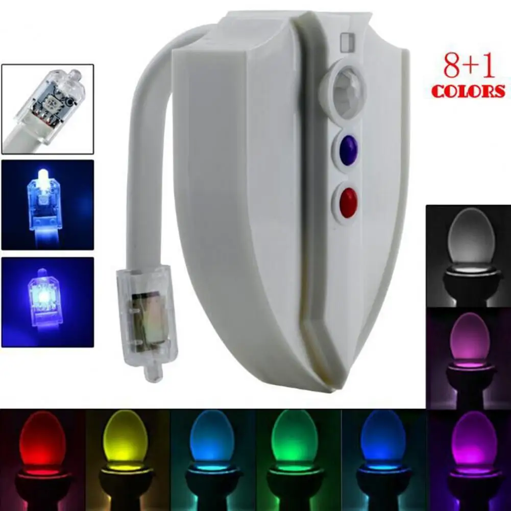 Motion Sensor Light Night Lamp Automatic Toilet Seat Rgb Lamp with Motion Sensor Flicker Free Decorative Room for A Relaxing
