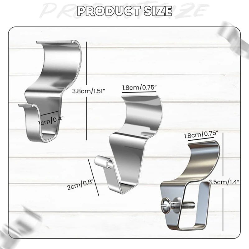Крючки для сайдинга, виниловые сайдинговые крючки, сверхпрочные сайдинговые зажимы, сайдинговые вешалки, не требующие отверстий крючки для сайдинга для улицы и дома