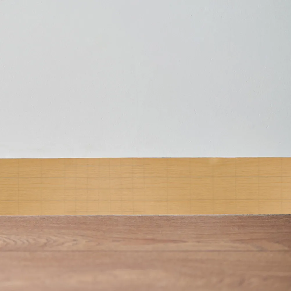 

1 рулон самоклеящегося декоративного плинтуса для стен, гибкая наклейка-молдинг для декора коридора и балкона