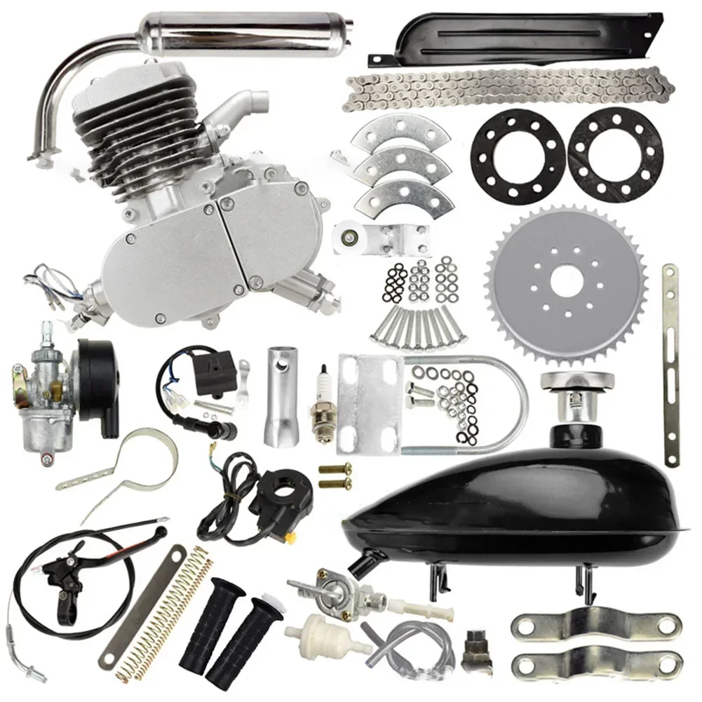 80cc Bicycle Modification Kit Complete Set of High-power Engine Motorcycle Modification Accessories QP4318