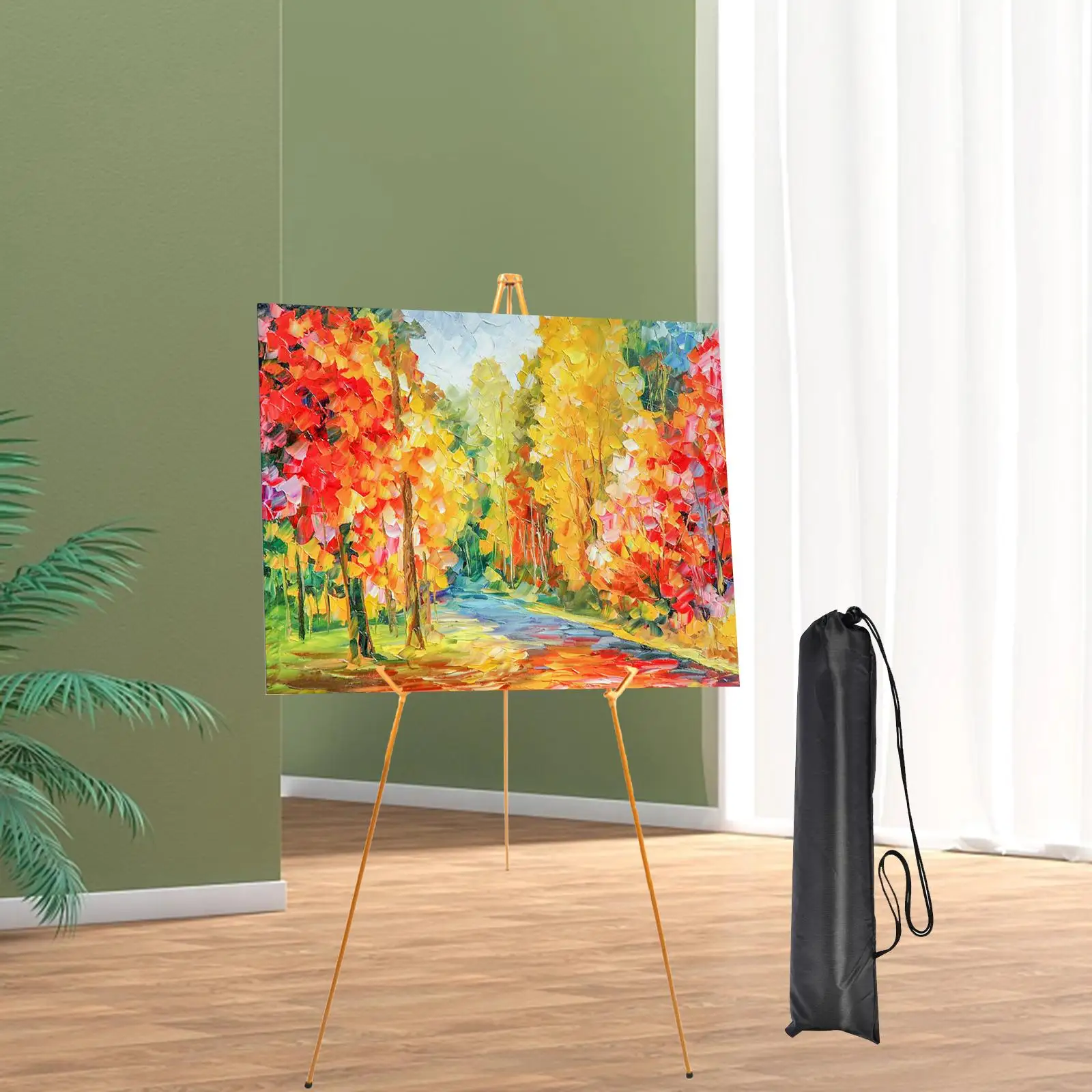 Tripod Display Easel Stand Holder Painting Art Easel Artist Easel for Photo Frame Picture