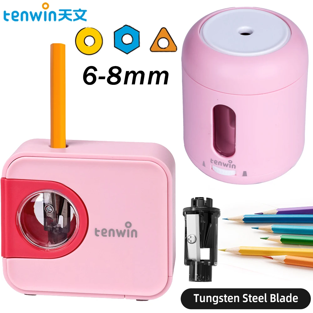 

Tenwin Tungsten steel blade sharpening tool Electric sharpening machine Student stationery supplies labor-saving sharpener