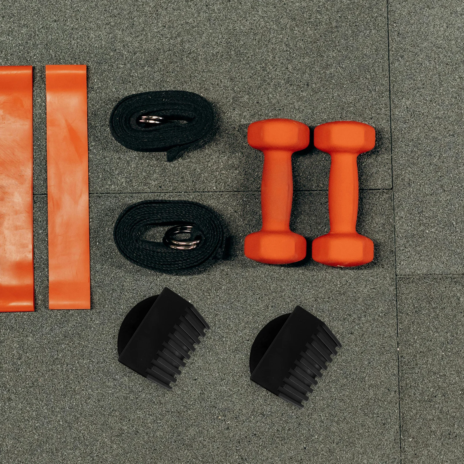 

2Pcs Gym Equipment Square End Caps Fitness Accessories Floor Protectors Replacement Caps Durable Stability Gym Equipment Pad