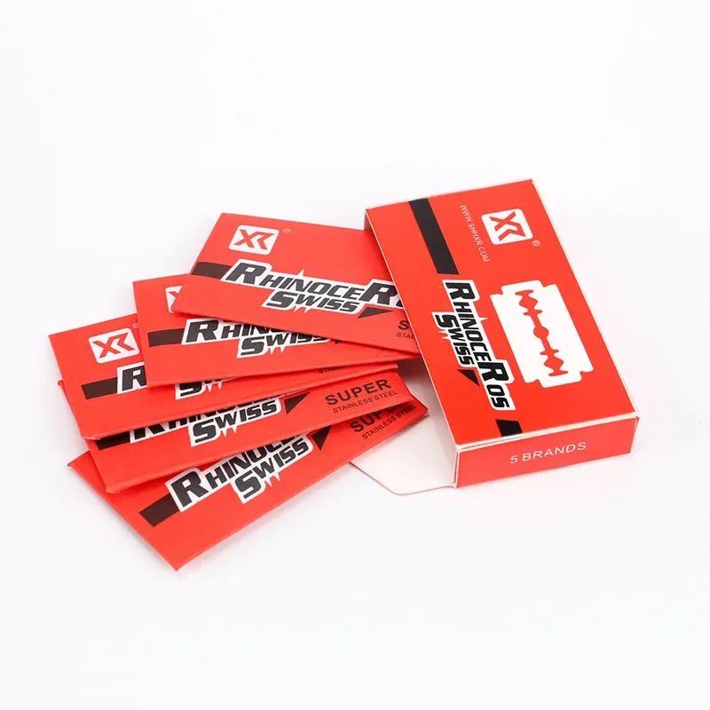 30/60pcs Men's Razor Blades Double Edge Shaving Blades Stainless Steel Shave Blades Manual Razor Blade Shaving Tool