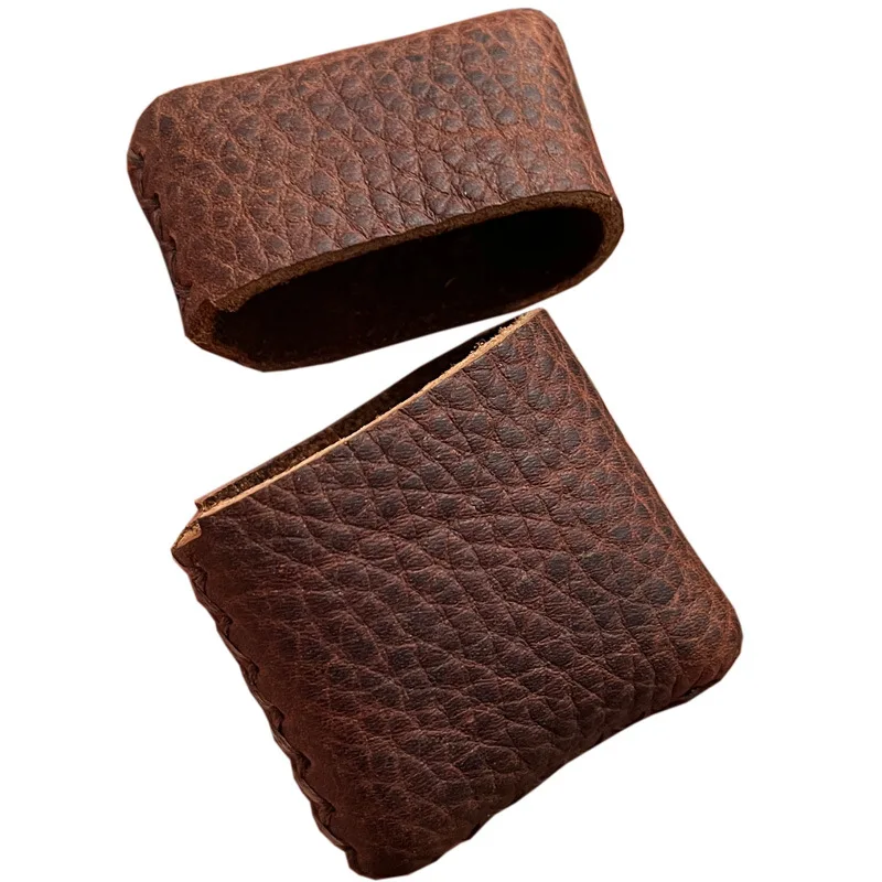 

Minimalist Leather Lighter Case Genuine Cowhide Cover ForZippo Lighter Slim Protective Sleeve for Standard Pocket Lighters