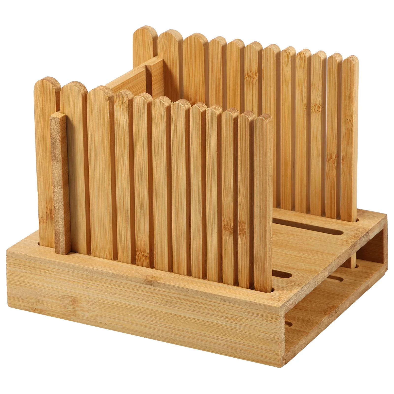 

Хлеборезка с поддоном для крошек. Посібник для нарезки хлеба с регулируемой шириной. Складная компактная хлеборезка для домашнего хлеба.