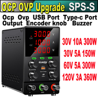 30V 10A 120V 3A  OCP OVP Upgrade Bench Power Supply  Lab DC Power Supply Adjustable 60V 5A Voltage Regulator For Phone Repair