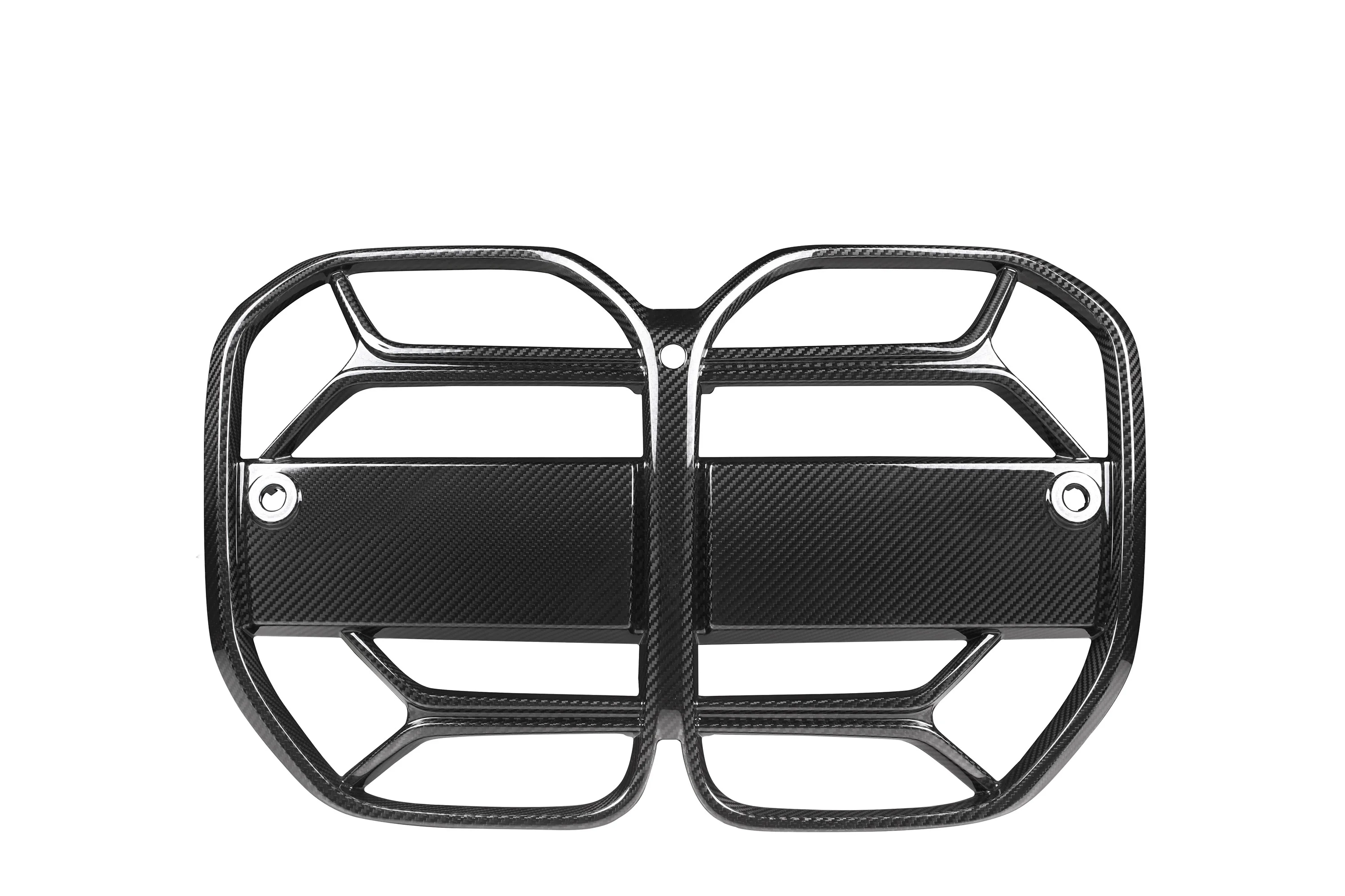 

G22 Front Grill Prepreg Dry Carbon Fiber Glossy Black Front Grille Grill for BMW 4 Series G22 G23 2021-2022