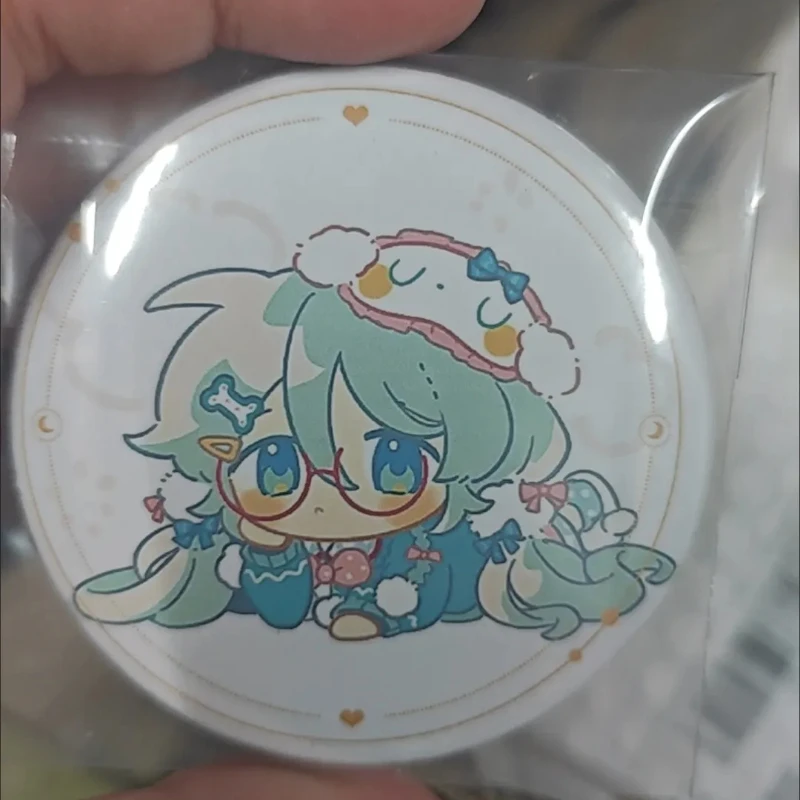 

New Badge Project Diva Anime Peripheral Cute Good-looking Cartoon Tinplate Brooch Q Version Ornament
