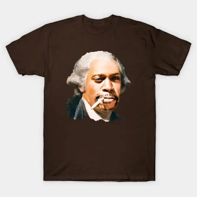 Black STYLE Dave Chappelle Washington T-Shirt Funny Short Sleeve Tshirt Streetwear New Fashion Top Tees