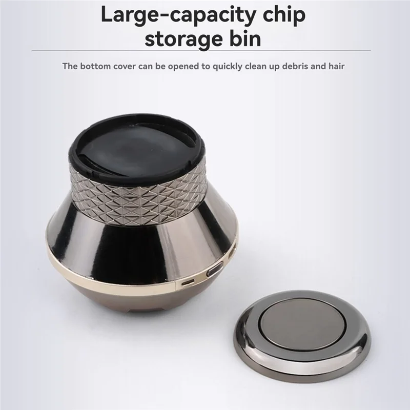 โปรโมชั่น!เครื่องโกนหนวดไฟฟ้าเครื่องโกนหนวดชาย USB ชาร์จผม Clipper ชุดความปลอดภัยกันน้ํา