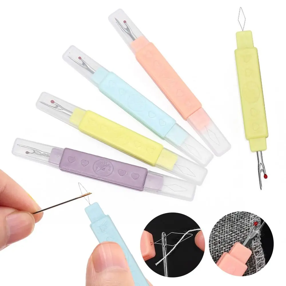 Needlework Sewing Seam Ripper Plastic Handle 2in1 Threads Remove DIY Sewing Accessories Embroidery Cross Stitch Stitch Unpicker