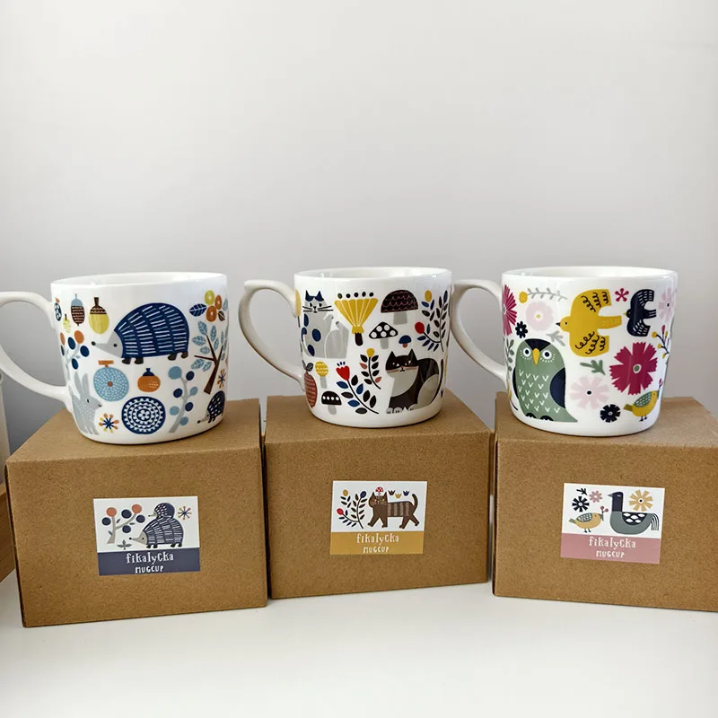 tasse-a-cafe-et-a-eau-en-ceramique-nordique-peinte-a-la-main-a-large-ouverture-avec-anse-simple-compatible-micro-ondes-motif-animalier