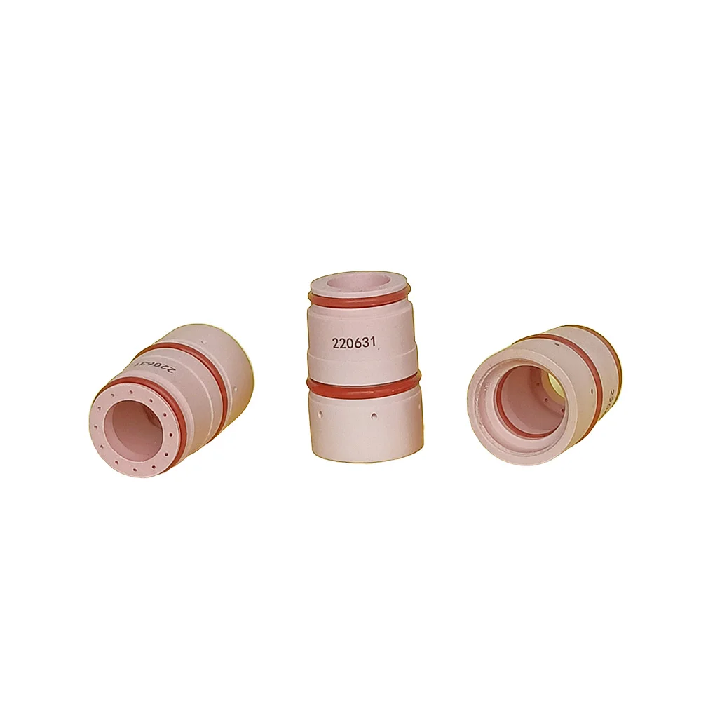 

2pcs / 5pcs 400A Swirl Ring 220631 for 400XD Plasma Cutting Machine Consumables HPR High Temperature Resistance Long Lifespan