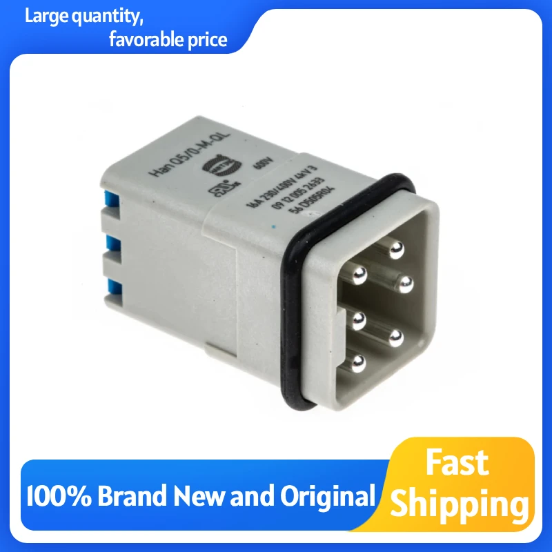 Male 09120052633/09120052733,Female,5-Pin,HAN Q Series,Connector,Plug,Connector Insert,Original,Genuine Product