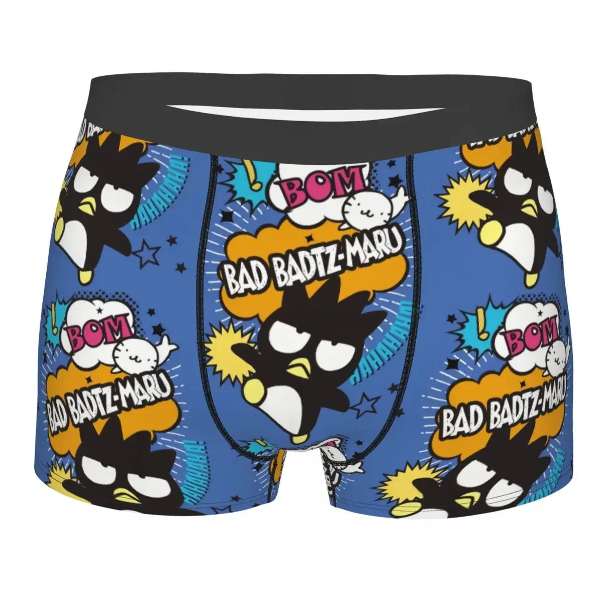 Custom BAD Badtz-Maru Sanrio Cartoon XO Child Boxers Shorts Men's Briefs Underwear Cool Underpants