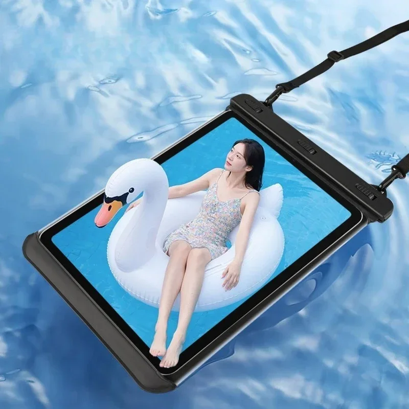 HAISSKY Sponge Floating Waterproof Protective Bags For Tablet Below 13