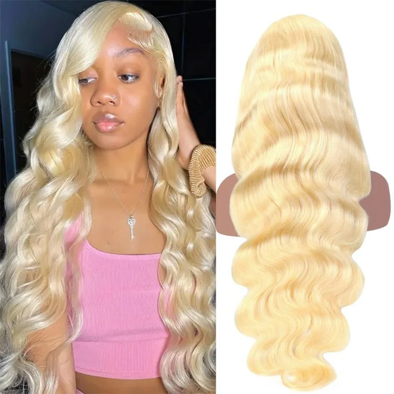 Lafino Blonde 613 Lace Front Wigs 13x6 Hd Lace Wig 13x4 Lace Frontal Human Hair Wig Body Wave Human Hair Wigs For Women