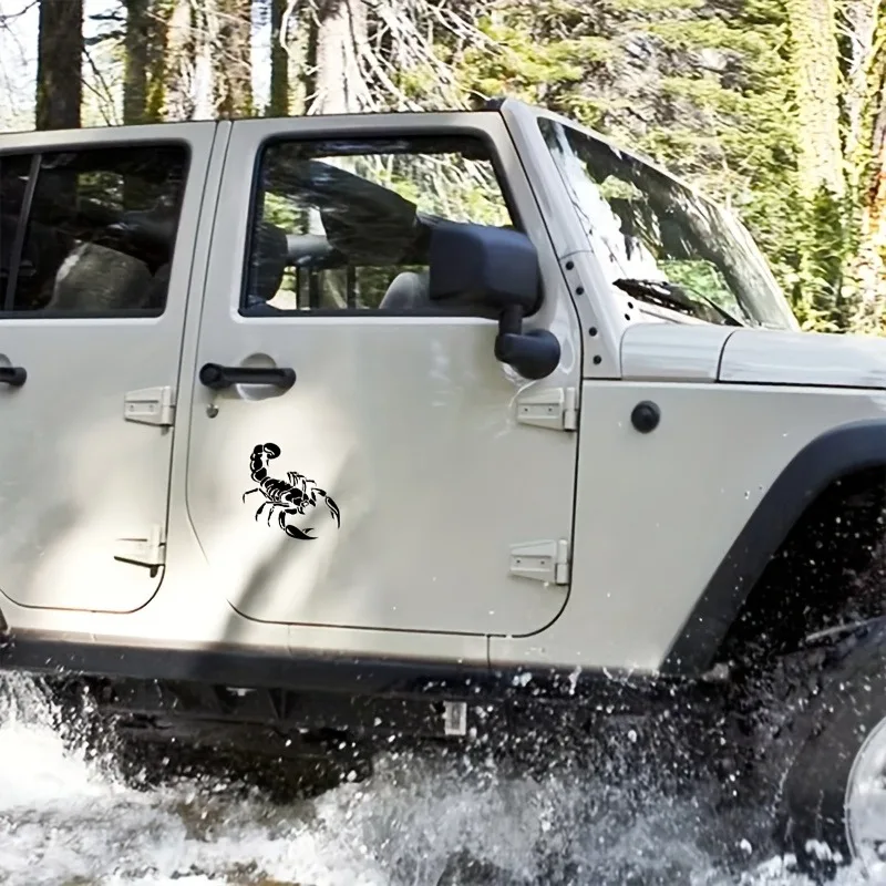 

New Scorpion Car Wrap Car Rearview Mirror Sticker Auto Body Styling Stickers Accessories