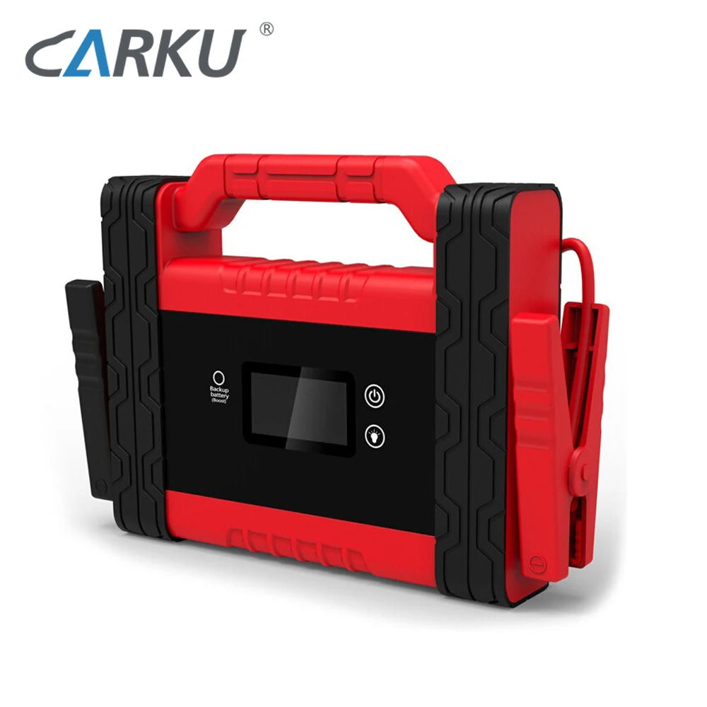 Promotion CARKU Car Jump Starter Emergency Double USB Output Ports 12V/10A Cigarette Socket Jump Starter Wire