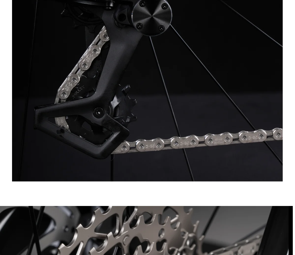 VOOK und CHOHO 12/13-Gang Universalkette für Straßen- und Mountainbikes, verschleißfest, zur Fahrradmodifikation für Gangschaltung. – Detail 8
