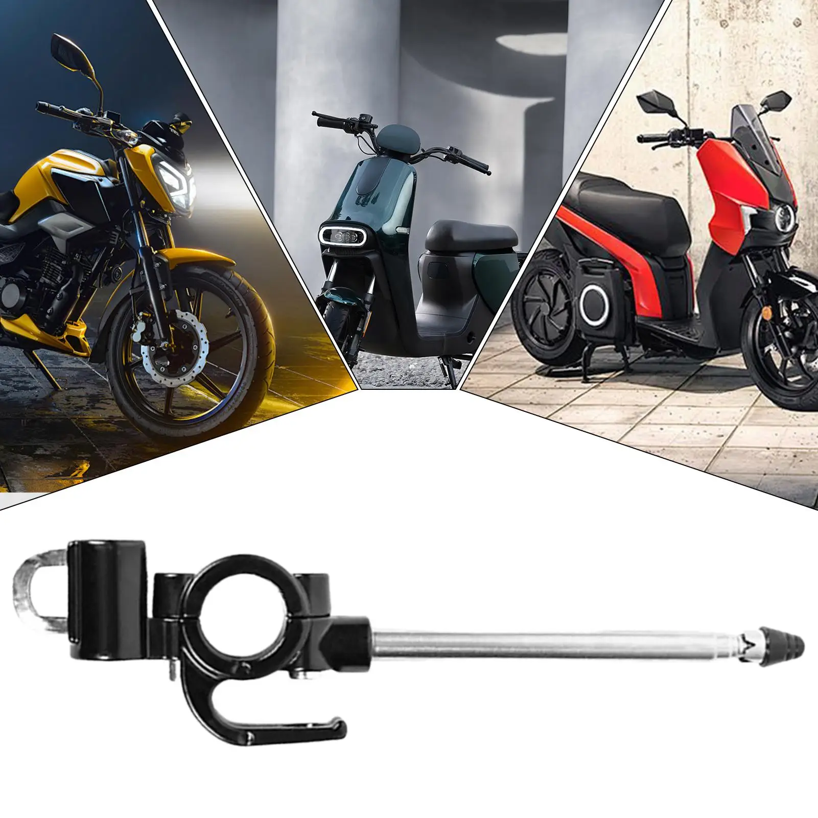 

Motorcycle Flag Mounts Outdoor Bicycles Flagpole Stand Retractable Telescopic Tool Long-Lasting Design for Adventure Dirtbike